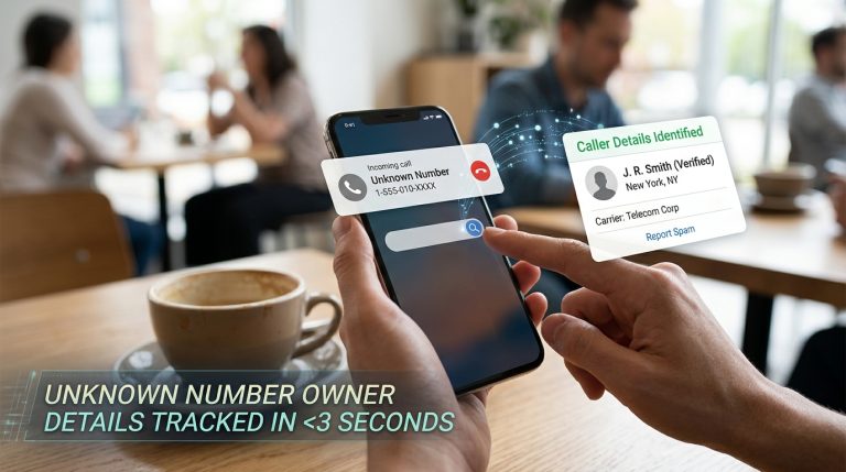 Track Unknown Number Owner Details In Seconds
